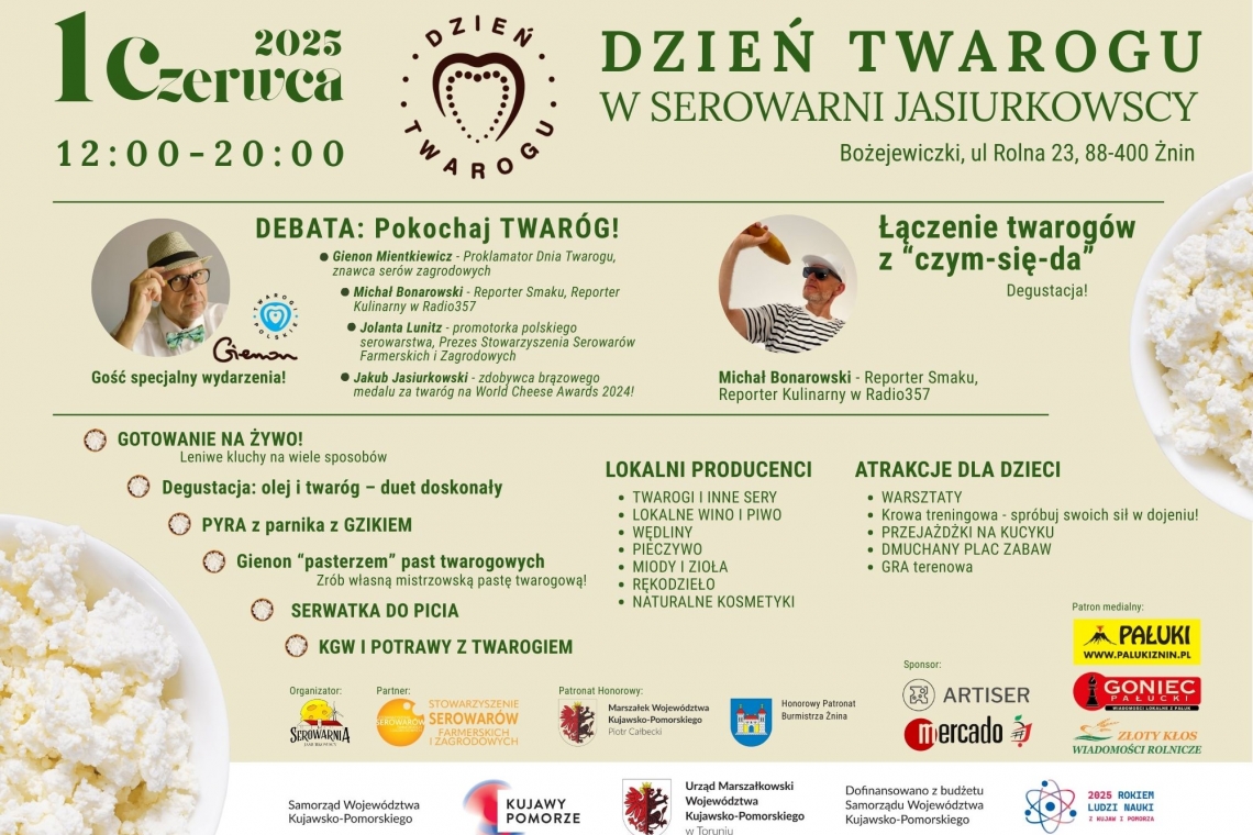 Pierwszy w Polsce festiwal na Dzień Twarogu